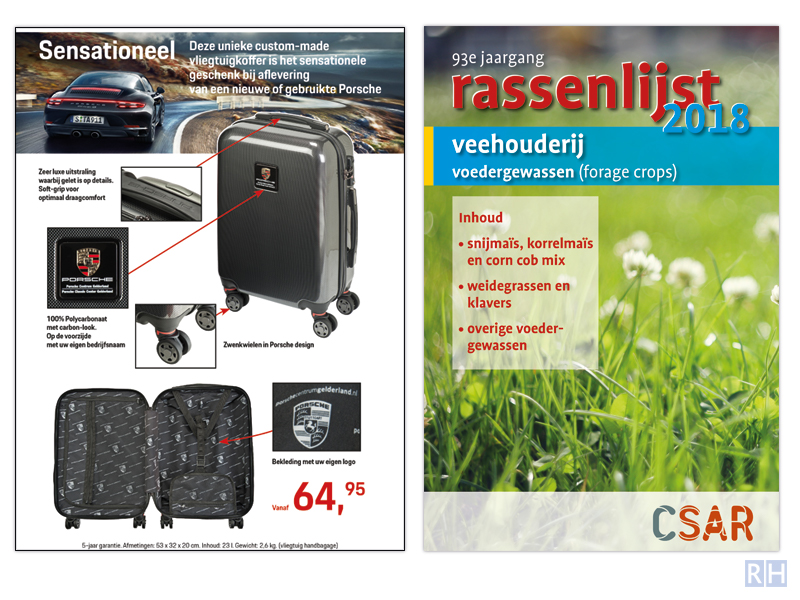 grafisch ontwerp advertentie en boekomslag